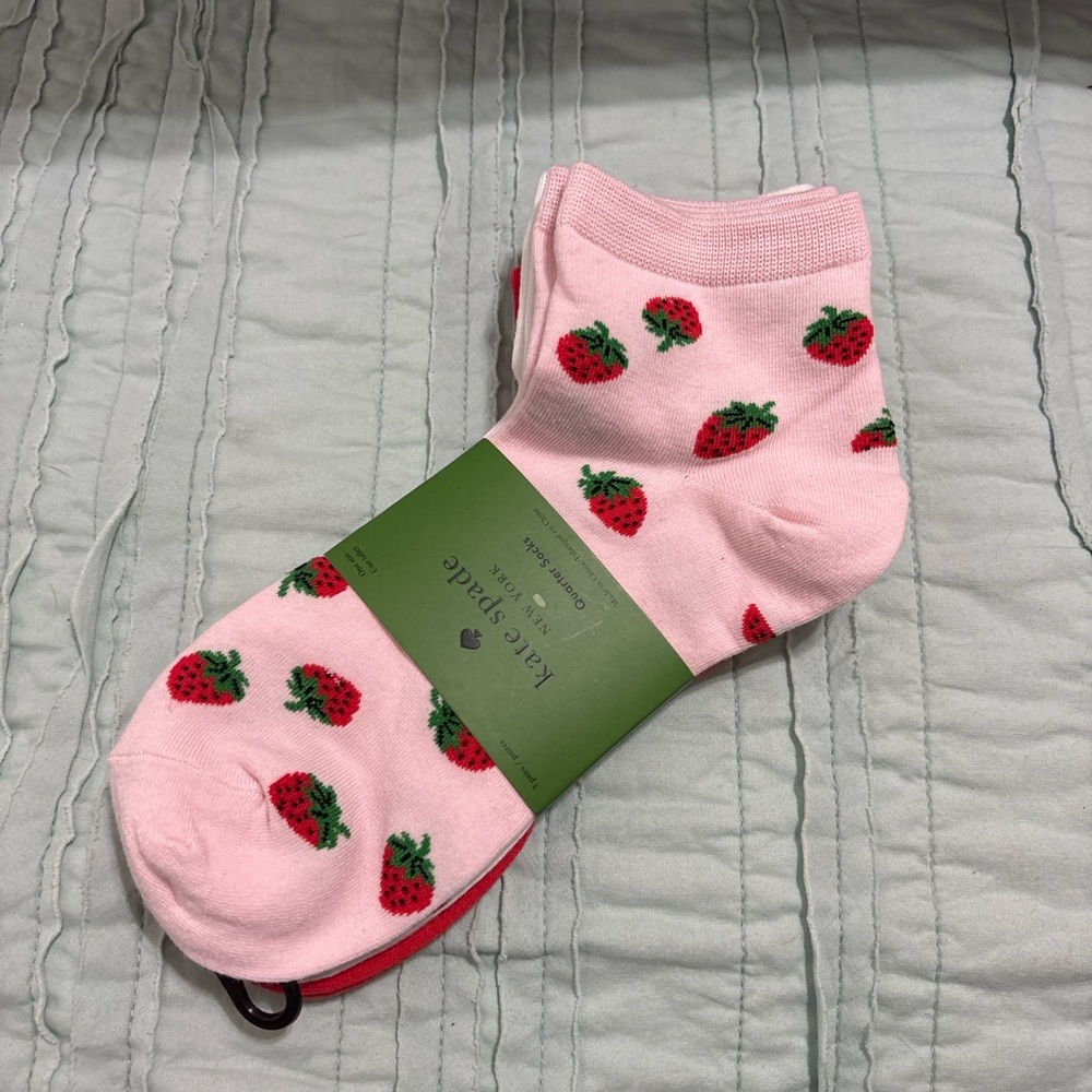 kate spade 3 pack socks NWT - Picture 2 of 5